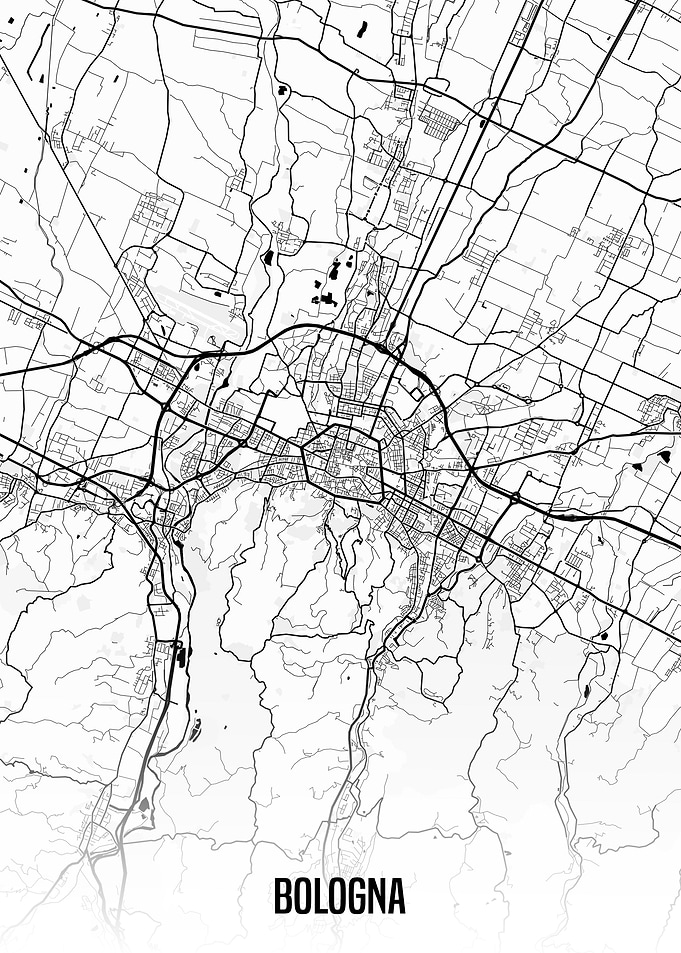 Bologna map