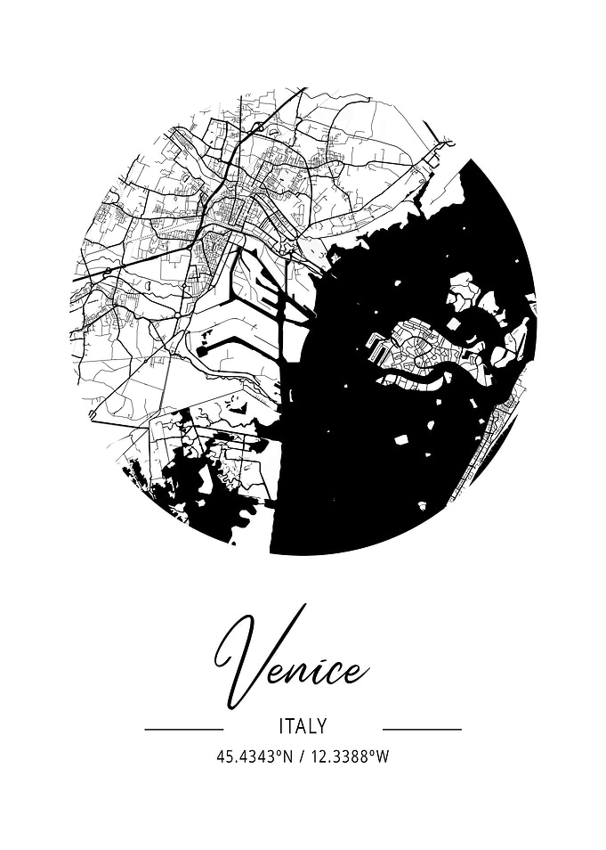 Venice Area City Map