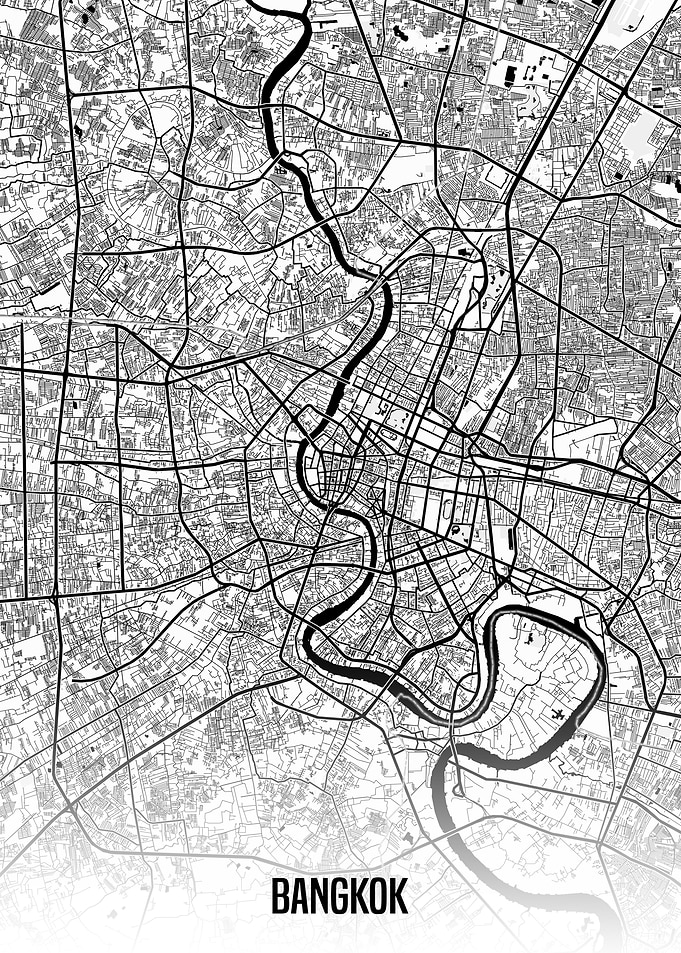 Bangkok map