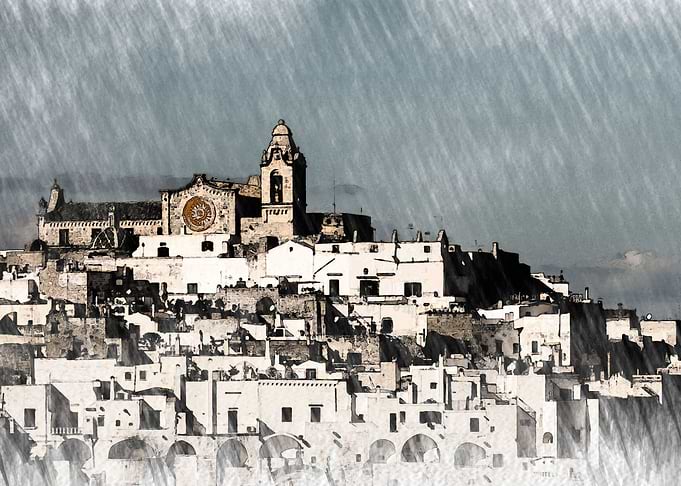Ostuni the white