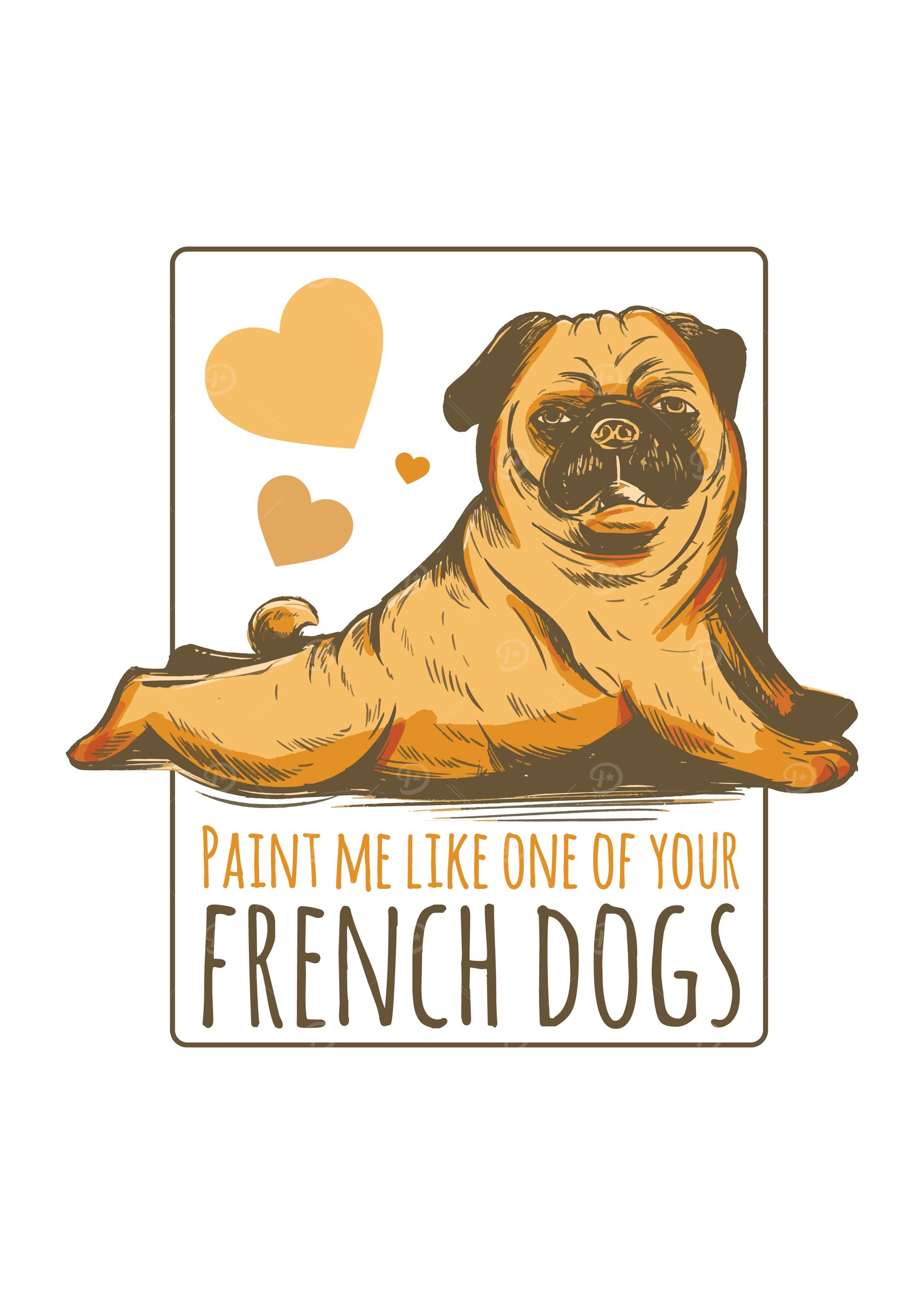 French Pug Saying