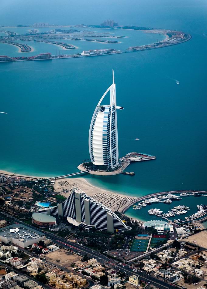 Dubai City Skyline