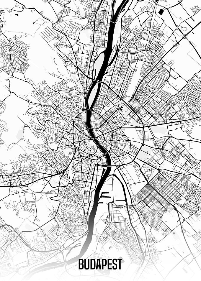 Budapest map