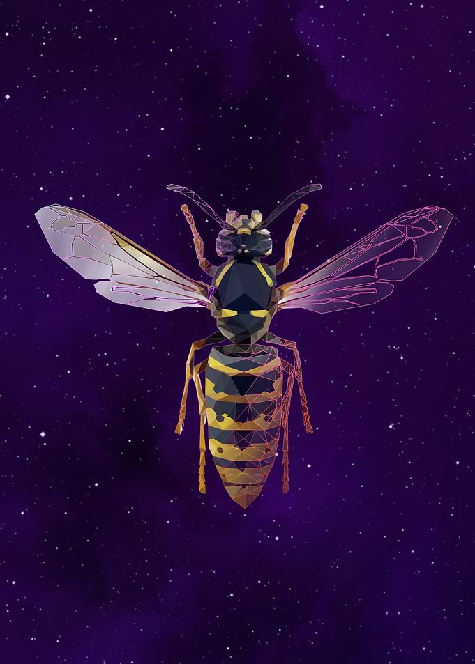 wasp on modern art