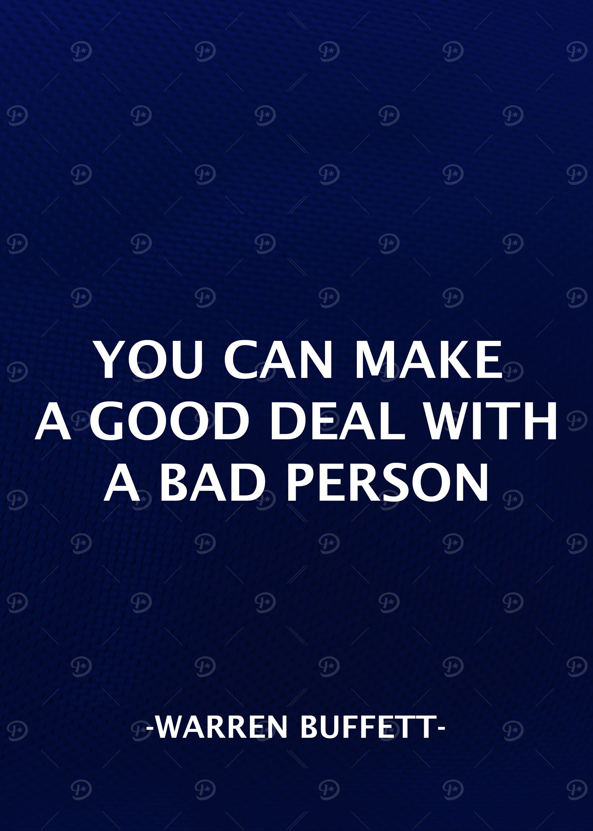 Warren Buffett Qoute