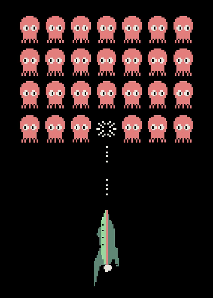 Lobster invaders