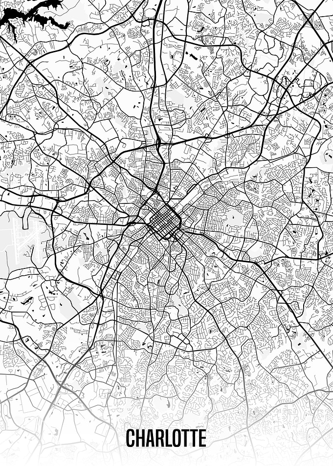 Charlotte map