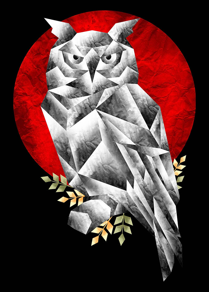 Owl origami