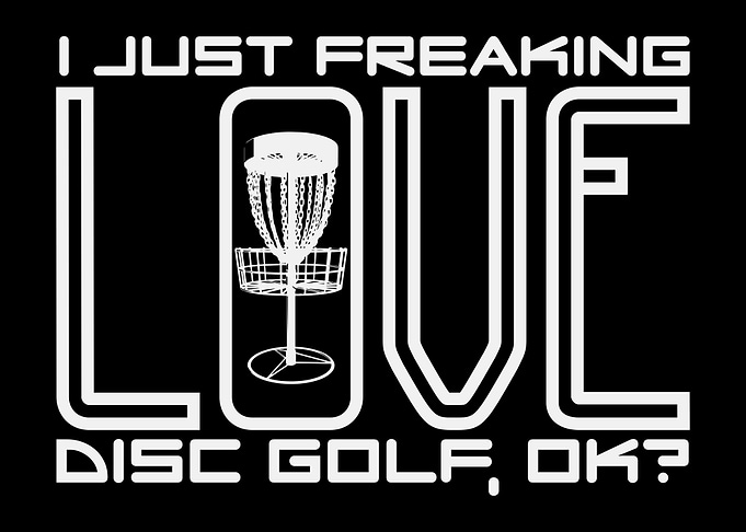 Discgolf Saying Frisbee