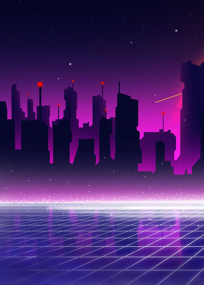 Retrowave Night City 1