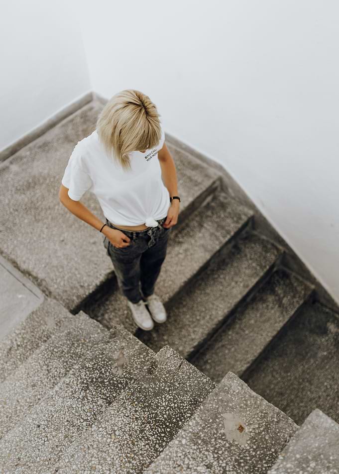 On step