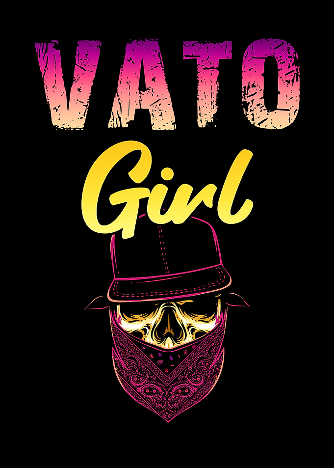 Demon Skull Gangster Vato