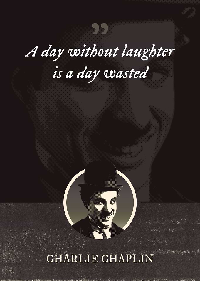 A day without laughter is