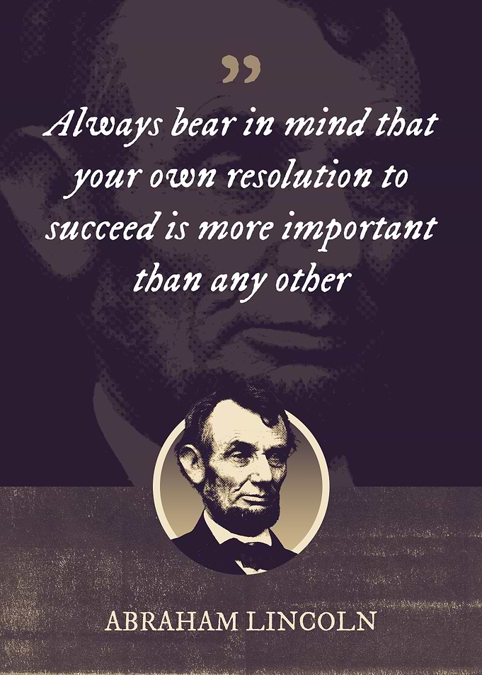 Always bear in mind that