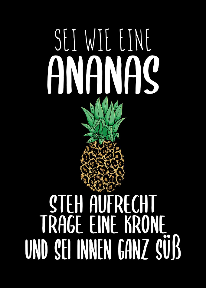 Pineapple Saying Funny