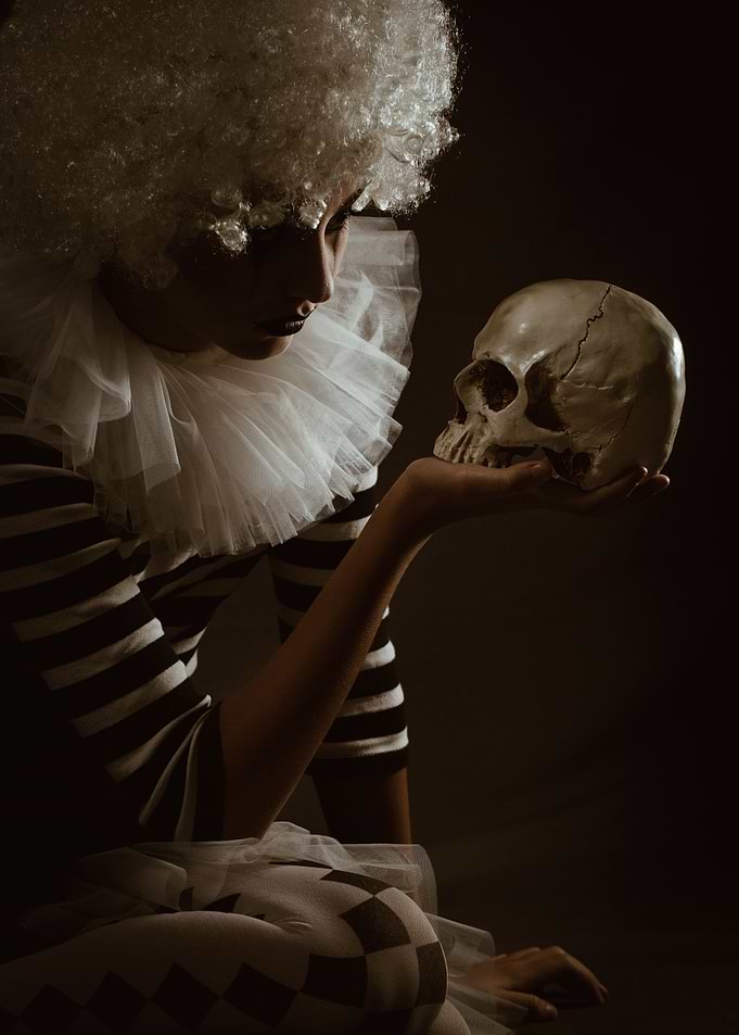 Death and clown