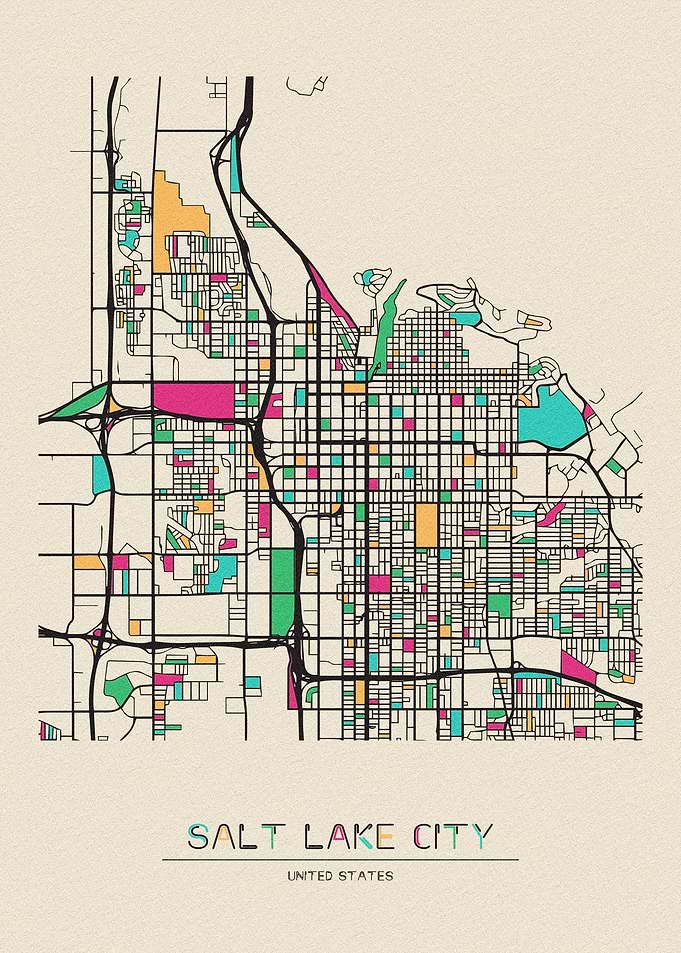 Salt Lake City Map