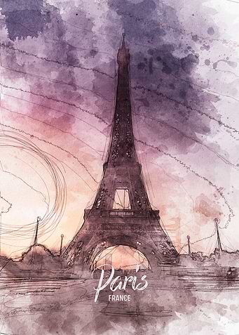 Eiffel Tower Sketch