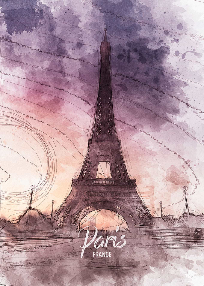 Eiffel Tower Sketch