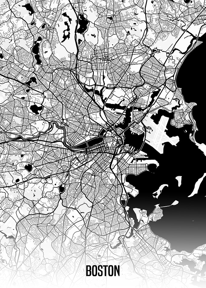 Boston map