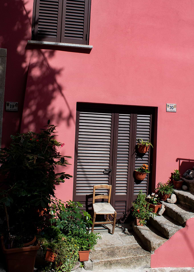 Pink wall