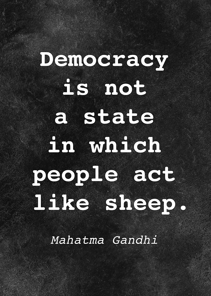 Mahatma Gandhi Quote D019