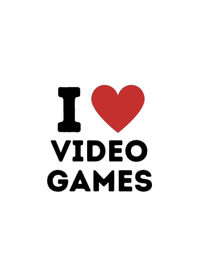 I Love Video Games Simple