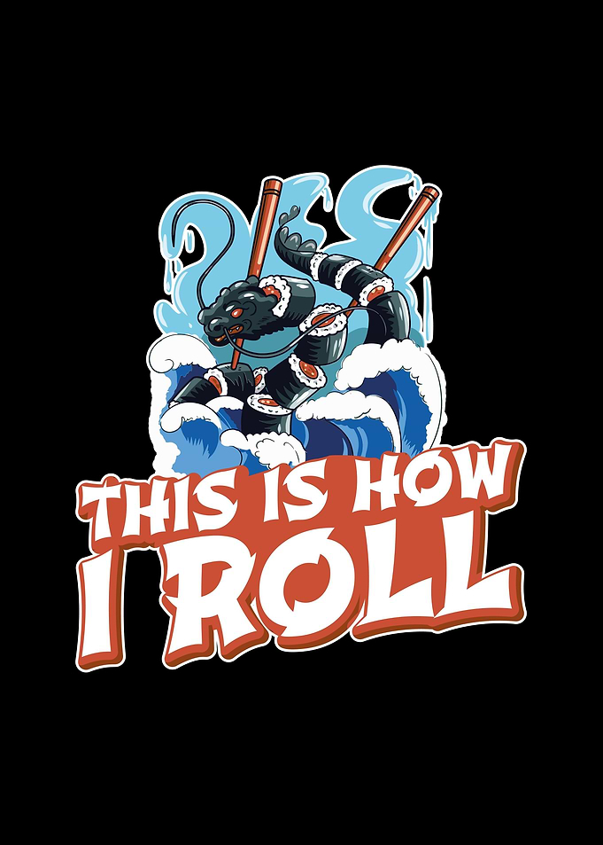 Sushi Dragon Great Wave