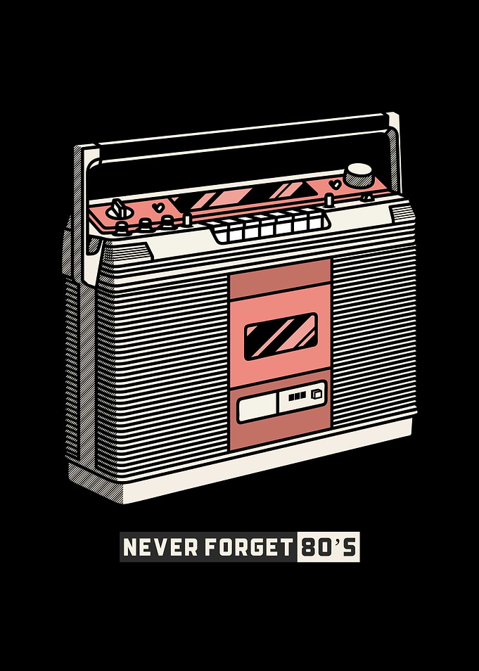Cassette Recorder 80s