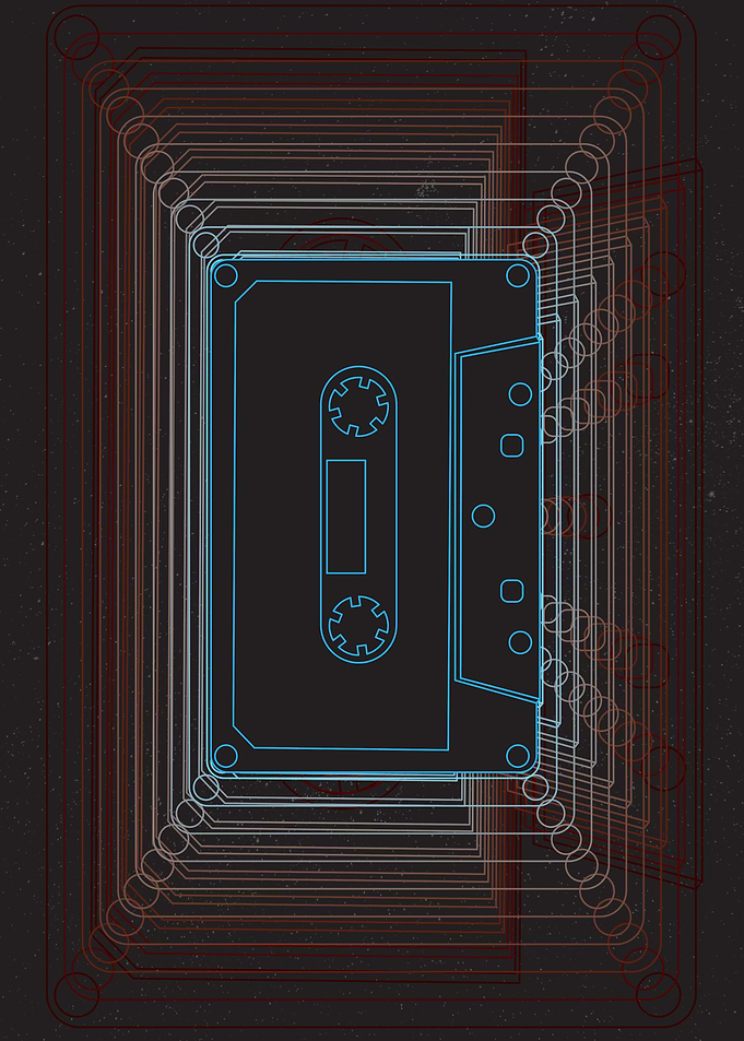 Cassette Synthwave 80s