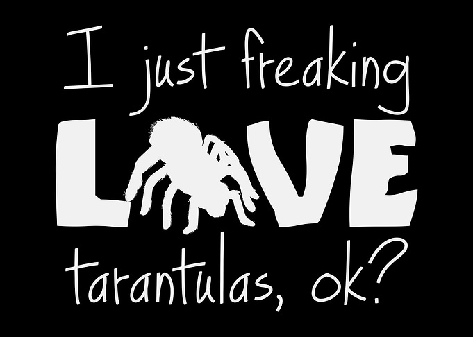 Tarantula Saying Spiders
