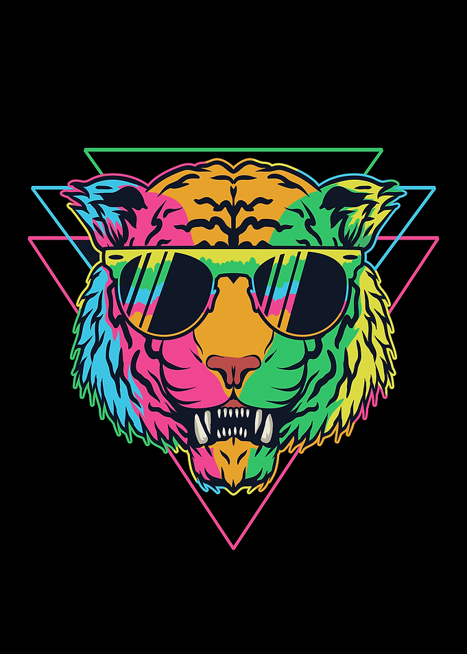 Tiger Pop Art