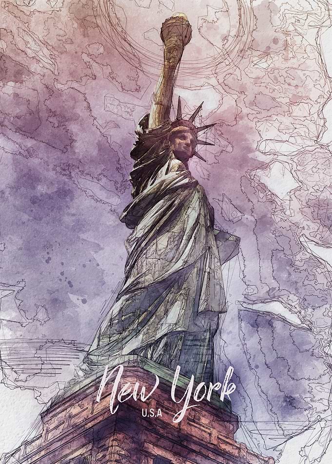 Statue of Liberty Sketch