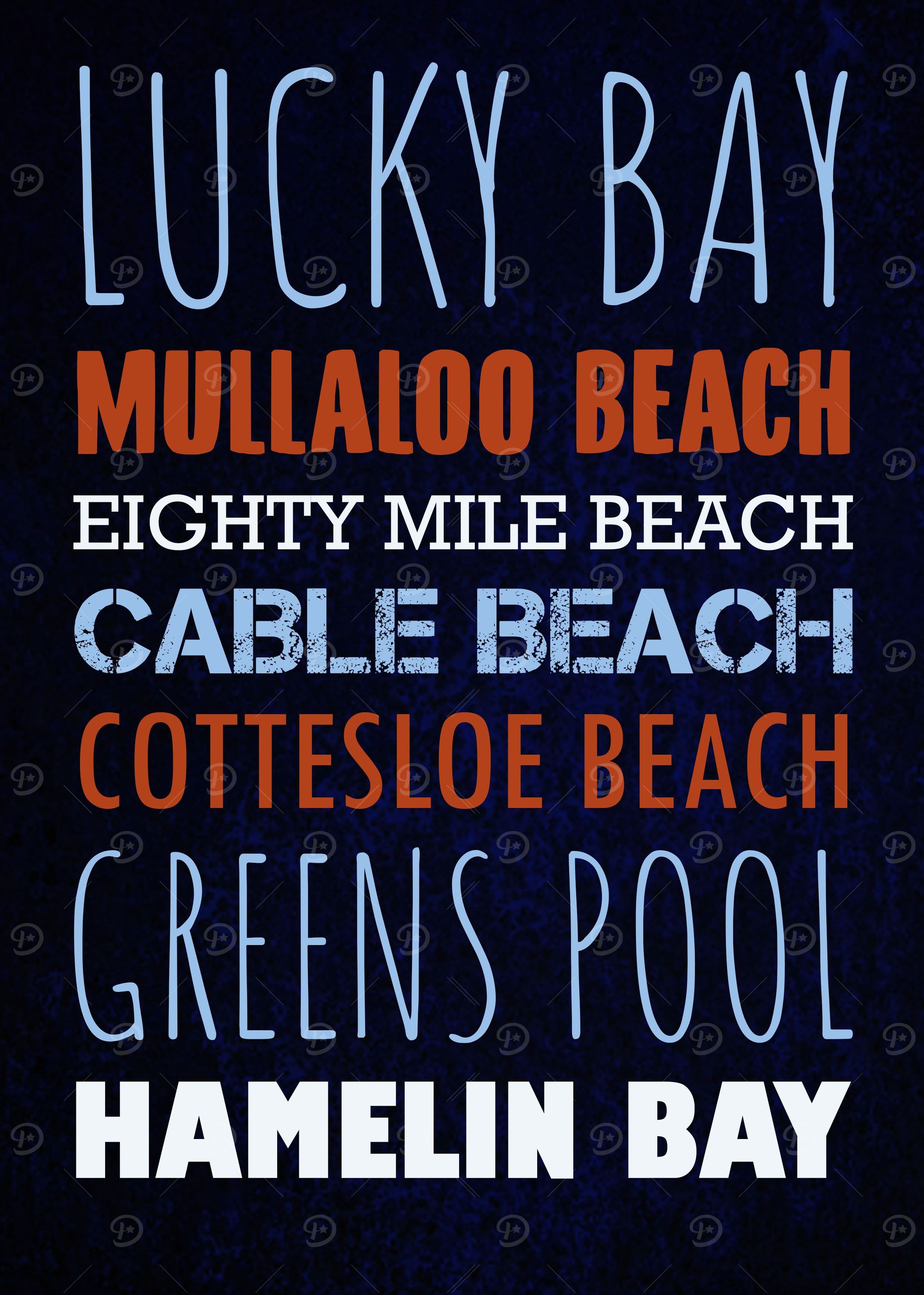 Western Australian Beaches