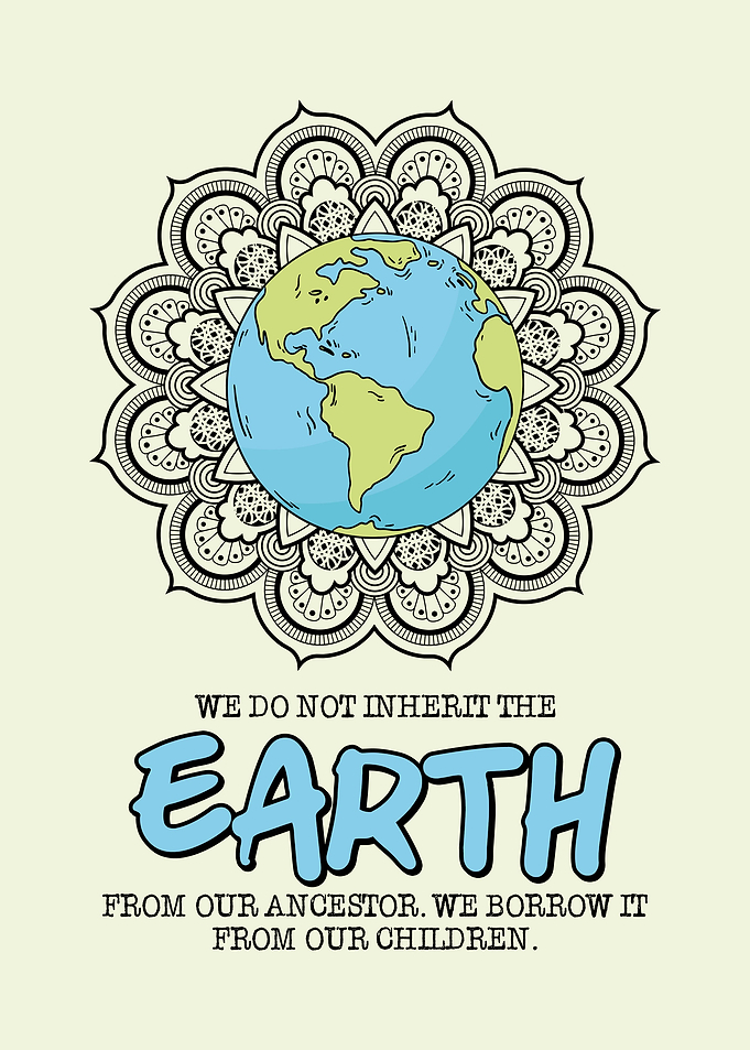 Earth Mandala Wall Art