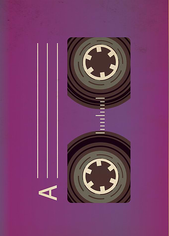 Cassette 1980s Aesthetic