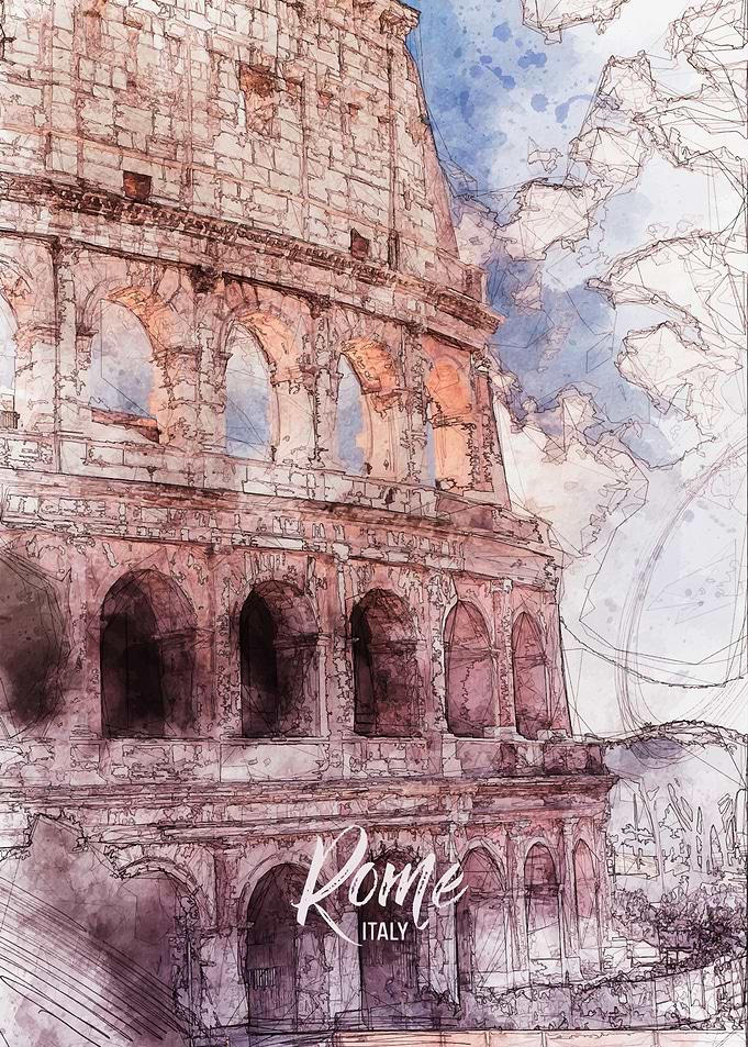 The Colosseum Sketch