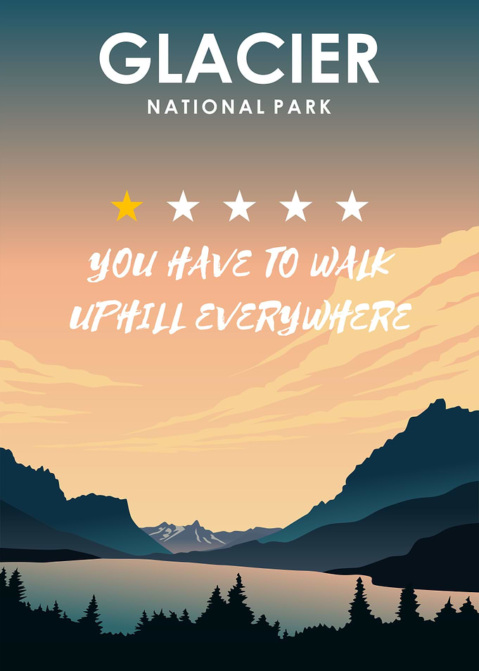 glacier park funny review