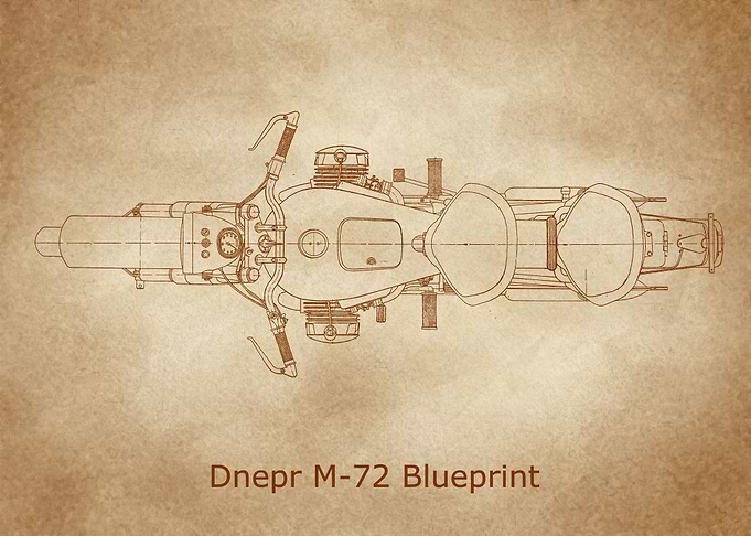 Dnepr M72 Blueprint old