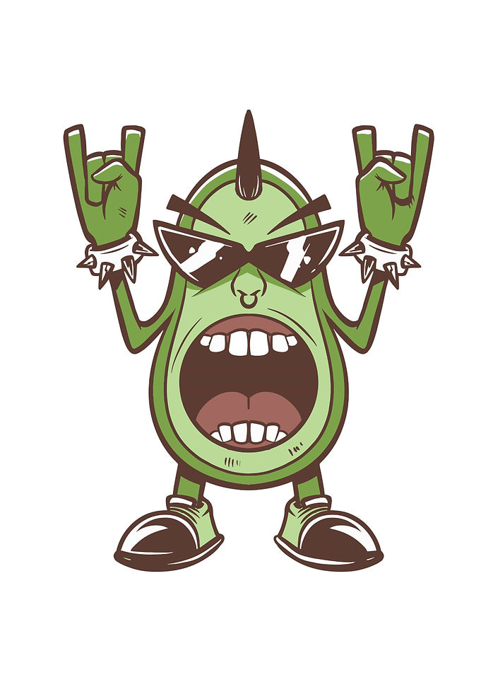 METAL AVOCADO