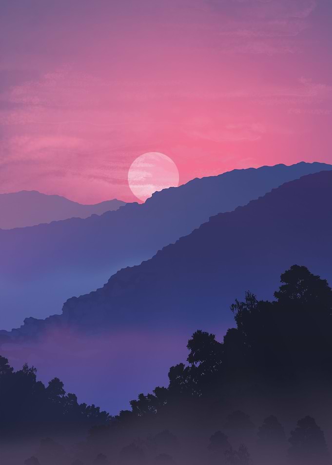 Purple sunrise