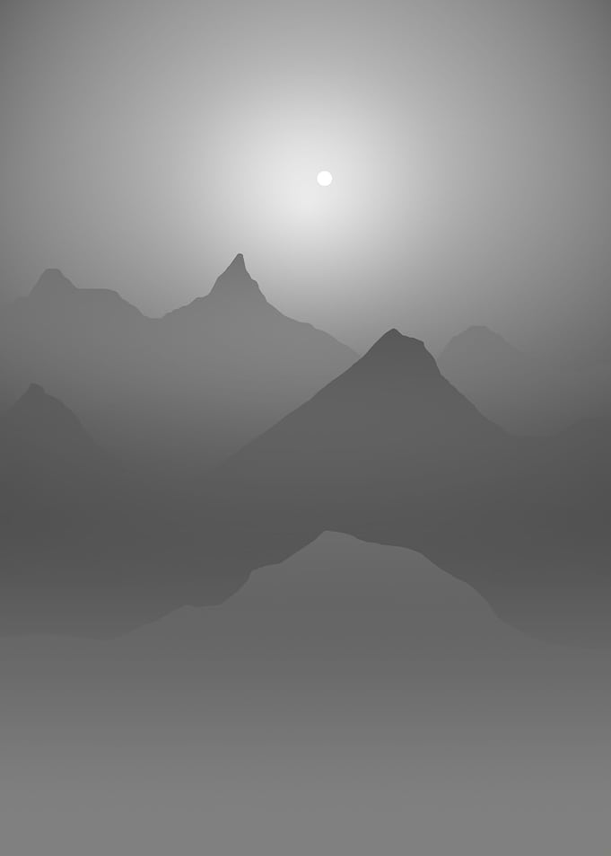 Gray sunrise