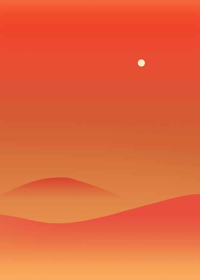 Orange sunrise