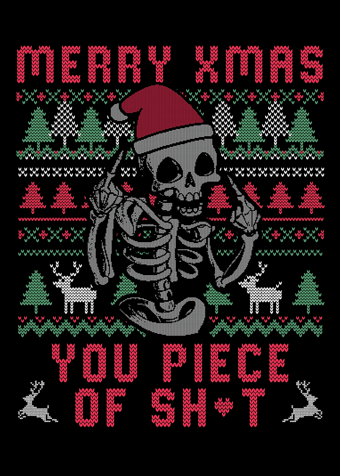 Christmas Skull