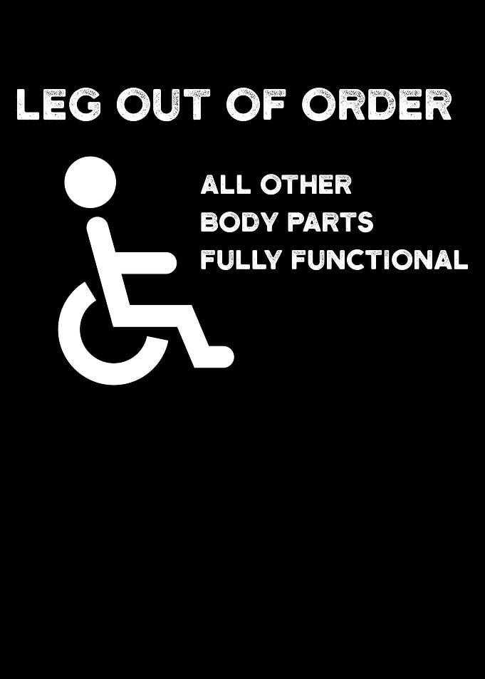 Funny Wheelchair Gift