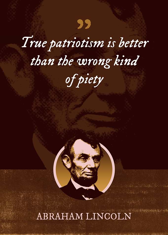 True patriotism is better