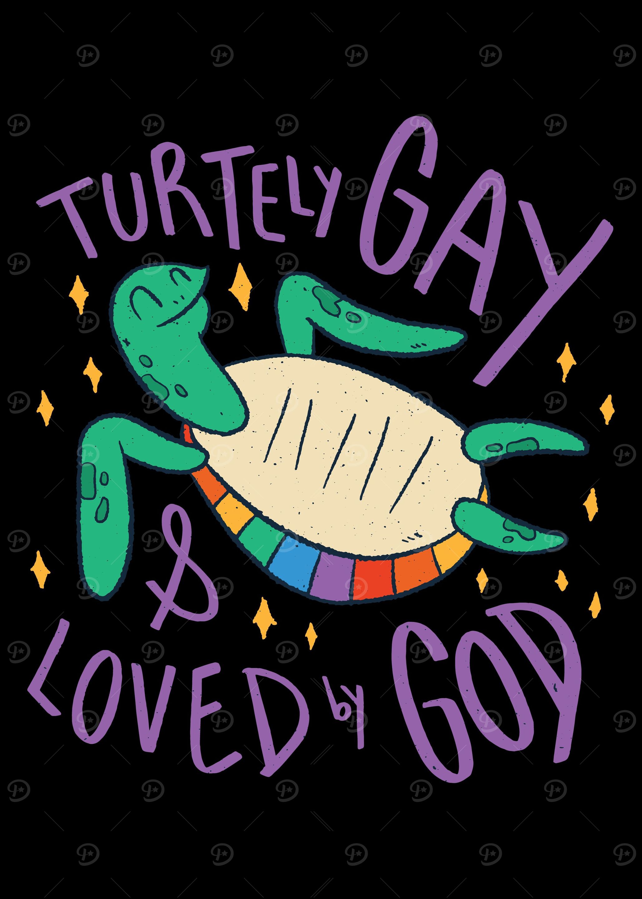 Turtely Gay Loved By God