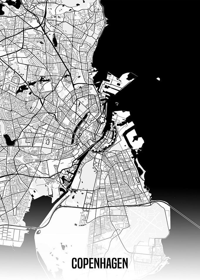 Copenhagen map
