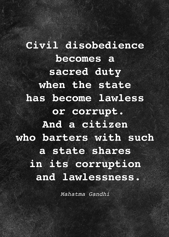 Mahatma Gandhi Quote D021