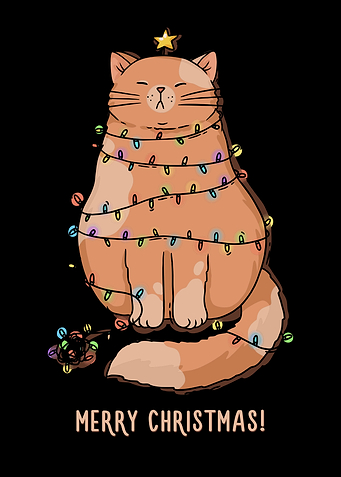 Happy christmas Cats